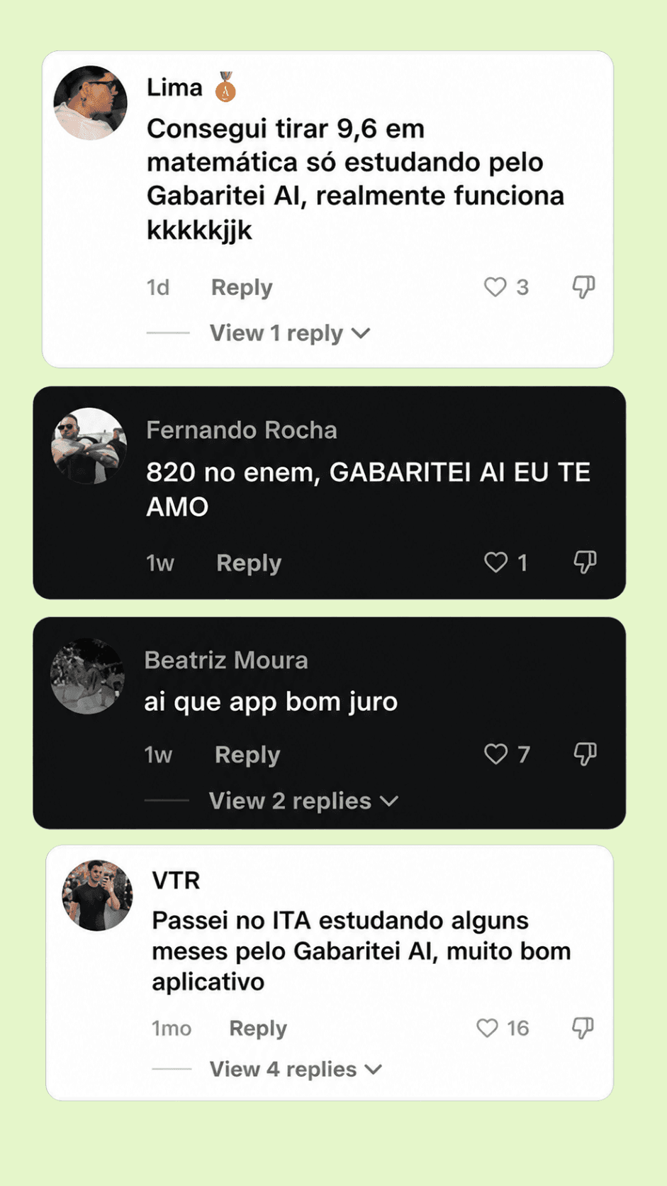 Provas Sociais